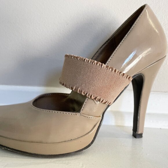 Platform Nude heel - Picture 7 of 11